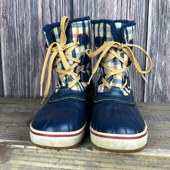 ❄️⛄️Sorel Plaid Duck Boots- Size 9🌧️☔️ - Picture 2 of 9